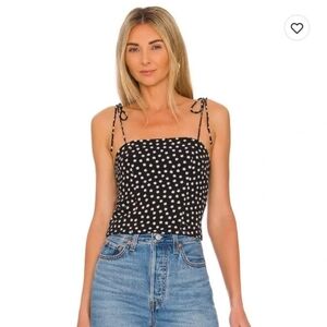 😍Levi's! Floral Black and White Women's Top